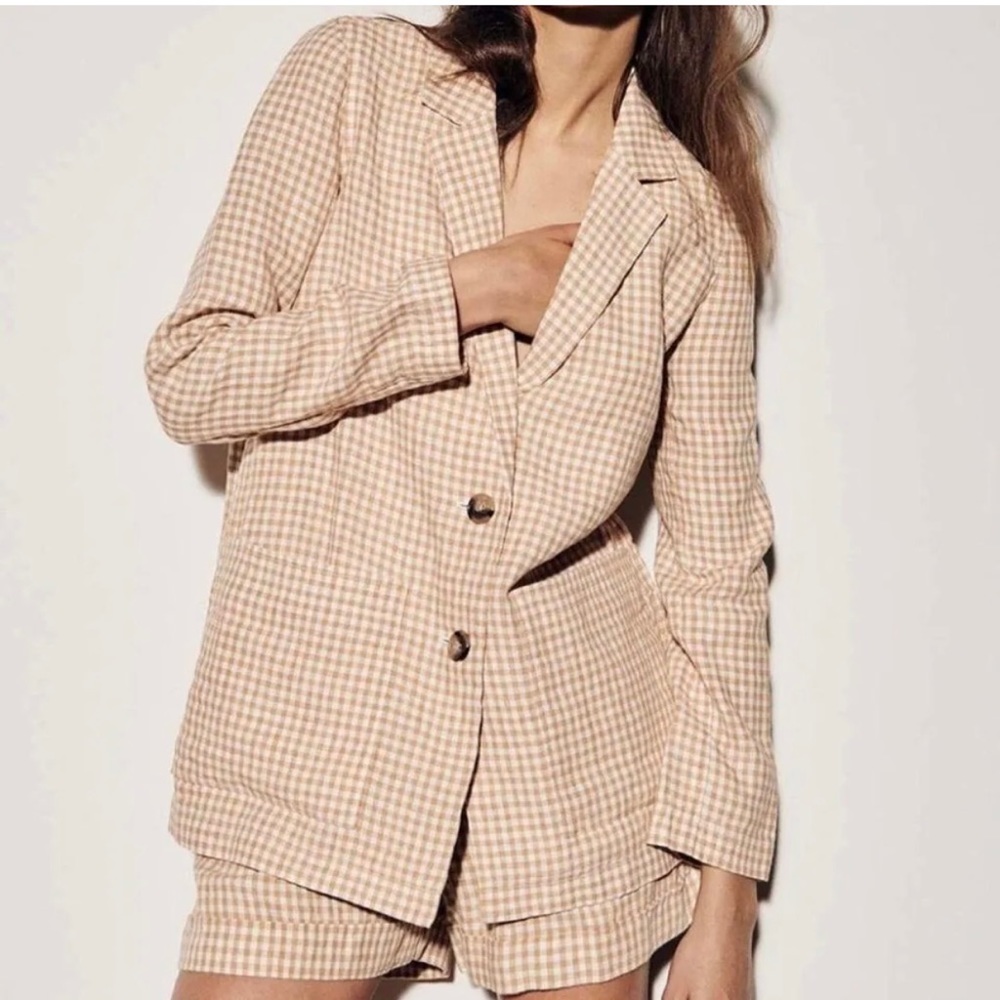 Madewell Linen Dorset Blazer